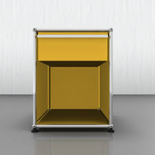 Nachttische aus chrom wirken in. Usm Haller Nachttisch Reinweiss Pure White Usm Nachttisch Weiss