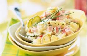 Recette Salade De Pommes De Terre Au Jambon 750g Recept Pechenyj Kartofel Recepty Kartofel
