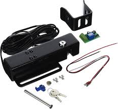 Electric gate openers require a source of electricity to function, which means that they consume remote control electric gate openers are preferred because of their ability to be controlled from a. Automatic Gate Lock Fm143 For Mighty Mule Automatic Gate Openers Gate Hardware Amazon Com