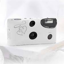 Black And White Disposable Camera Disposable Camera With Flash Silver Enchanted Hearts The Knot Shop In 2020 Disposable Camera Wedding Wedding Camera Disposable Camera