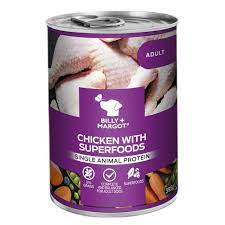 Billy Margot Chicken With Superfood Blend Wet Can Ocado