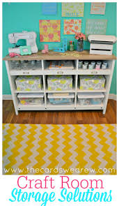 Who doesn't love organized, easy to find arts and. Craft Room Storage Solutions With Sauder The Cards We Drew
