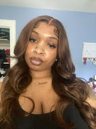 Glueless Brown Color Wig 6x5 Pre Cut HD Lace Human Hair Wigs