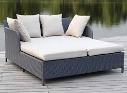 Dijon outdoor day bed with canopy. Outdoor Patio Daybeds At Patiofurniture Com