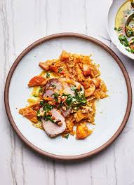 Pork Tenderloin With Golden Beets Recipe Epicurious Pork Entrees Dinner Recepies Cooking Recipes