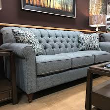 Perfect for clients or for a relaxing place to work on your laptop, the chic furniture adds a layer of comfortable class. Classic Button Tufted Sofa Fireside Furniture