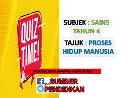 Nota tahun 3 sains kssr tajuk 2. Kuiz Online Sains Proses Hidup Manusia Tahun 4 Kssr Sumber Pendidikan
