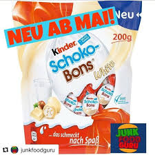 Kinder Schokobons White Neu Ab Mai Produktneuheit Lebensmittelneuheiten Neu Foodnews Foodnewsgermany Kinder Schokolade Lebensmittel Schoko Bons