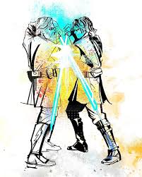 The End Of The Age Of Heroes Getting A Drawing In While The Baby Naps Starwars Revengeofthesith Anakinskywalker Thechosen End Of The Age Baby Nap Hero