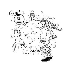 Cartoon Fight Cloud In Progress Cartoon Fight Illustration Share the best gifs now >>>. cartoon fight cloud in progress