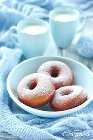 Sweetened Condensed Milk Donuts Makanan Makanan Dan Minuman Minuman