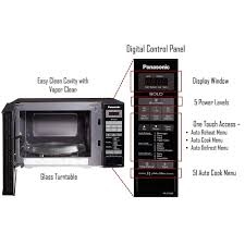 Press and hold the clear/off pad for 3 seconds. Panasonic 20l Solo Microwave Oven Nn St266b 51 Auto Menus Delivery 9998962 Ibay