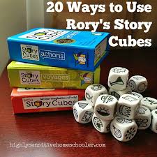 Gamewright classic infinite, new sealed magnetic box. 20 Ways To Use Rory S Story Cubes The Highly Sensitive Homeschooler Story Cubes Writing Games Homeschool Writing