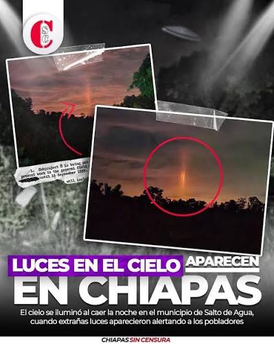 Qué eran esas misteriosas luces rojas en el cielo de #Tabasco? 🌌🔴 Esto  dicen los expertos👇