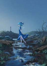 touhou 3 おしゃれまとめの人気アイデア pinterest merry かわいいイラスト イラスト 東方 チルノ