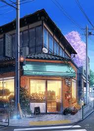 Anime Corner Store Anime Scenery Wallpaper Anime Places Anime Scenery