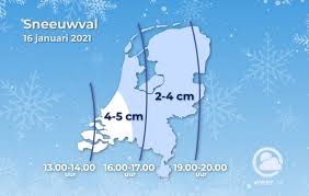 Maar liefhebbers van een witte wereld hoeven nog niet te juichen: Code Geel Vanaf Vanmiddag Vanuit Het Zuidwesten Sneeuw Weer Nl