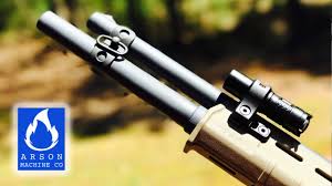Home Defense Shotgun Flashlight Arson Machine Moe Mount Youtube