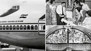 1979 air india airlines 747 plane photo vintage print ad. Archived Photos Of Air India S Luxurious Boeing 747 Fleet Architectural Digest India