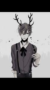 Anime Boy With Antlers Cute Anime Character Anime Guys Anime