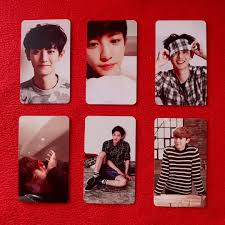 Question and answer in the exo club. All Chanyeol Exo Photocard 2016 Calendar Behind With All Exo Members Birthday Logo K Wave On Carousell