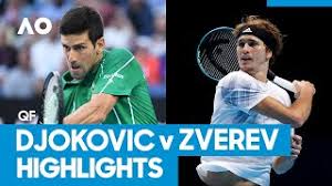 He dropped the opening set against alexander zverev, one of the young guys trying to shove aside djokovic and the rest of the. Novak Djokovic Vs Alexander Zverev Match Highlights Qf Australian Open 2021 Youtube