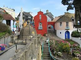 He wanted to build portmeirion to make people happy and showcase that architecture can be much more fun and playful. Designed From Memory Sketches Of The Mediterranean Portmeirion North Wales Tourism On The Edge