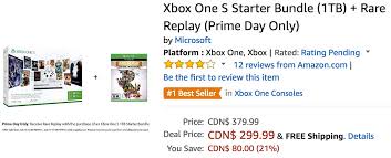 Are any amazon prime day deals too good to be true? Amazon Canada Prime Day Deals Save 52 On Kitchenaid Lift Stand Mixer With Food Grinder Attachment Xbox One S Starter Bundle For 299 99 Canadian Freebies Coupons Deals Bargains Flyers Contests Canada