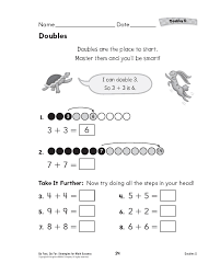 Doubles Addition Grades K 3 Download And Print This Activity For Practice In Adding A Number Summer School Curriculum Summer School Programs Summer School