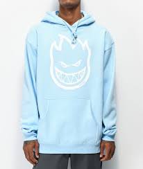 Spitfire Bighead Light Blue Hoodie Zumiez