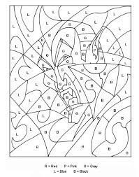 In addition to these color by number worksheets, there are some great places they can go on the computer to play free color by number online games. Color By Letters Coloring Pages Best Coloring Pages For Kids