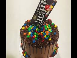 Candy Filled M M Drip Cake Intensive Cake Unit Drip Cakes Chocolate Cake Decoration Cake