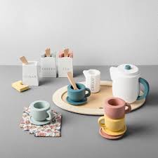 14 Wooden Kids Toys That Are Downright Enchanting Toy Tea Set Wooden Toys Wooden Tea Set