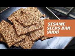 Eat well, laugh often, love much. Ridi Sesame Seed Bar Youtube