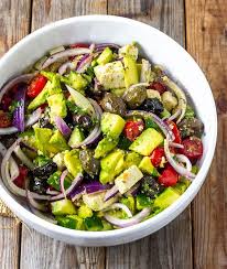 veganer griechischer salat griechischer salat griechischer salat rezept salat