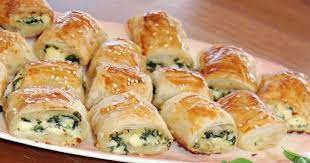 Spinach And Ricotta Rolls Recipe On Yummly Savory Snacks Finger Foods Recipes Savory Snacks