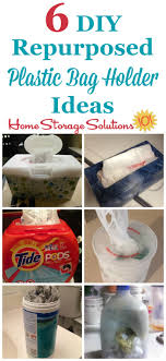 This fabric grocery bag holder. 6 Diy Plastic Bag Holder Ideas Using Upcycled Containers