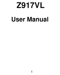Encienda el teléfono con una tarjeta sim no aceptada por el dispositivo (de otro operador). Zte Z917vl User Manual Pdf Download Manualslib