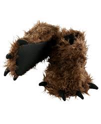 Big Foot Paw Slippers Kids Adults Lazy One