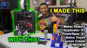 Monoprice Maker Select Plus In Depth 3d Printer Review Youtube