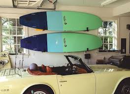 You'll also want to use the insulation against the back of the surf rack and around the top two 6 inch lengths as these are spots that the surfboard rails will be touching. Stand Up Paddle Storage Racks Best Board Storage Solutions