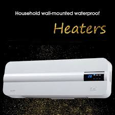 With multiple fan speeds and cooling settings this unit is ideal for reaching your ultimate comfort level. 2 In 1 Wall Mount Air Conditioner Fan Electric Heater Cool Warm Remote Control Home Garden Home Improvement