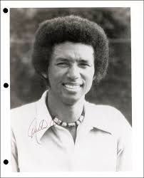 With his girlfriend, dianne seymour. Arthur Ashe Autographed Signed Photograph Historyforsale Item 259133