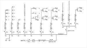 Een Eendraadschema Is Een Schematische Weergave Van Alle Leidingen Kabels En Elementen Van De Elektrische Installatie Door Elektriciteit Symbolen Doe Het Zelf