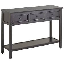 Ashington Console Table Rubbed Black Console Table Outdoor Console Table Black Console Table