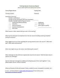 Acknowledgement my training session at sri lanka telecom plc was great opportunity for learning and professional development under my industrial training. Training Summary Report Template 1 Professional Templates Report Template Templates Professional Templates