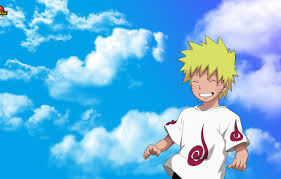 Naruto illustration, uzumaki naruto, kyuubi, kurama, naruto shippuuden. Wallpaper The Sky Clouds Boy Naruto Naruto Uzumaki Naruto Images For Desktop Section Syonen Download