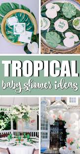 Here's the best and most usable of baby shower gifts. Wild One Tropical Baby Shower Pretty My Party Party Ideas
