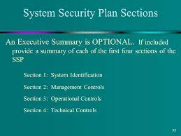 System Security Plan Ssp Training Ppt Download
