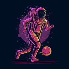 Check out this fantastic collection of trill hd wallpapers, with 50 trill hd background images for your desktop, phone or tablet. Astronaut Football Planet Ball Illustration Design Illustration Design Illustration Love Wallpaper Backgrounds